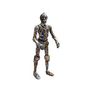 Hasbro Star Wars Episode 1 C-3PO CommTech Action Figure 1998, Very Good